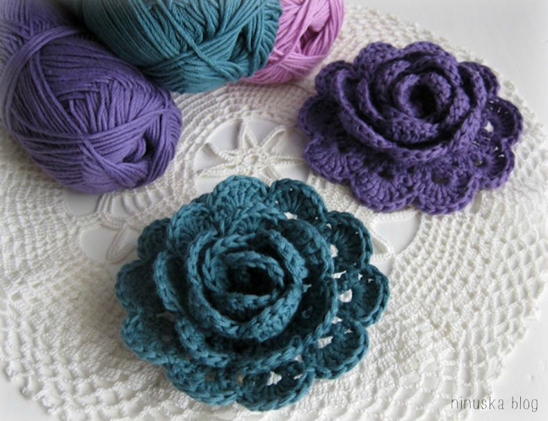 atelier tricot/crochet spécial fleur 1er fevrier